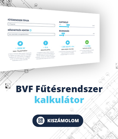 BVF Fűtésrendszer kalkulátor