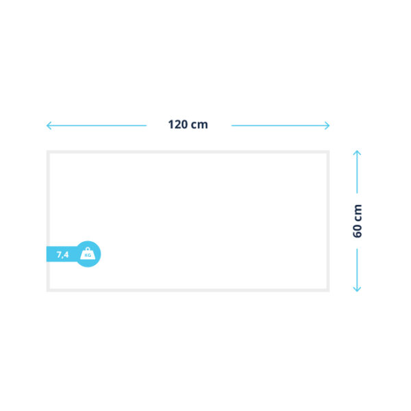 BVF NG 700W infrapanel (120x60cm) [bontott csomagolású]