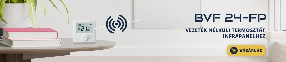 Beltéri termosztátok – kompatibilis vezérlés