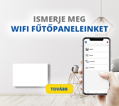 BVF Nybro fűtőpanel wifi vezérléssel