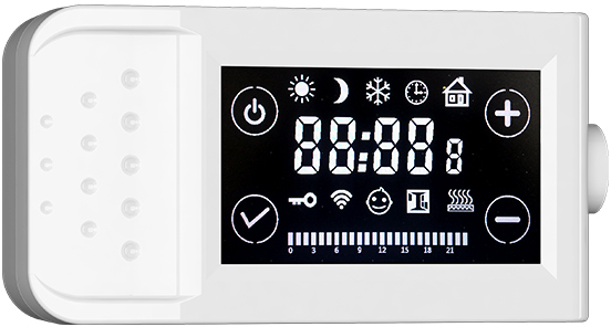 BVF Kobe digitális programozható termosztát