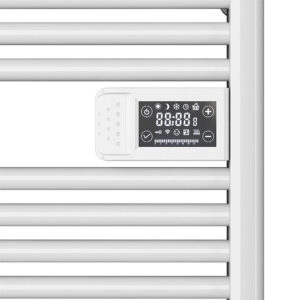 BVF Kobe elektromos törölközőszárító radiátor digitális programozható termosztáttal