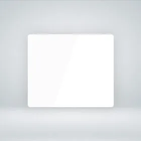 Fényes fehér – üveg előlap