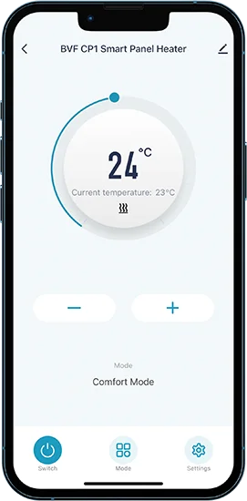 Tuya Smart app – CP1 vezérlés