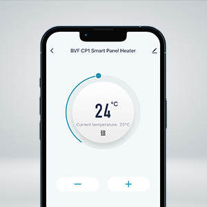 BVF CP1 WiFi fűtőpanel WiFi vezérléssel