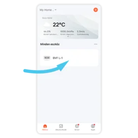 Eszköz kiválasztása