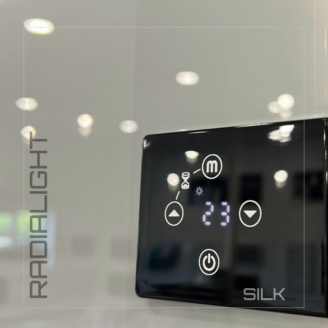 Radialight SILK – digitális termosztát és üzemmódok