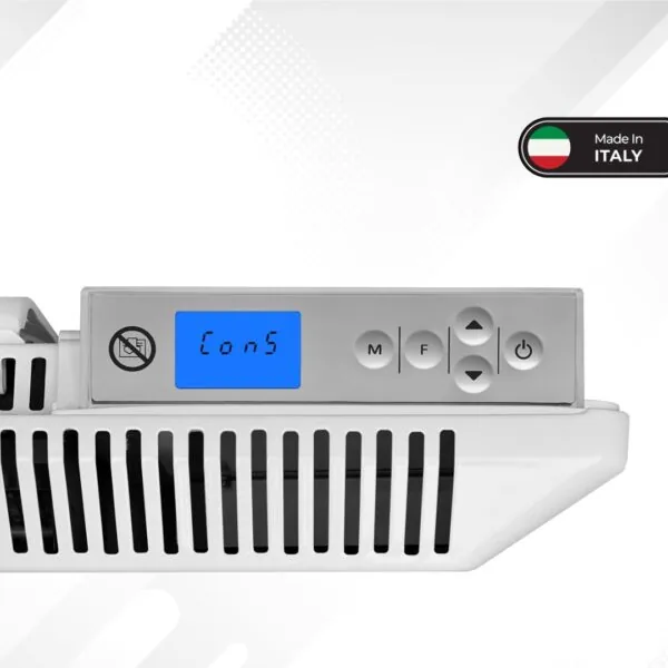 SIRIO – digitális termosztát és egyszerű kezelőfelület