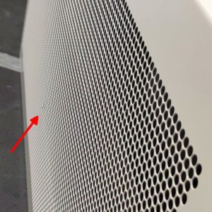 Intuis Radial 1500W enyhén sérült (horpadt rács)