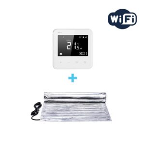 BVF L-PRO alu fűtőszőnyeg + BVF 801 WiFi okostermosztát