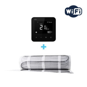 BVF 801 WiFi okosterosztát + elektromos fűtőszőnyeg csomag