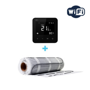 BVF 801 WiFi okosterosztát + elektromos fűtőszőnyeg csomag