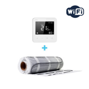 BVF 801 WiFi okosterosztát + elektromos fűtőszőnyeg csomag