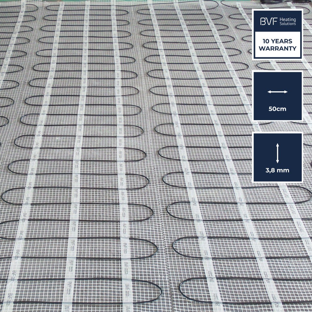 BVF H-MAT elektromos fűtőszőnyeg BVF H-MAT underfloor heating mat