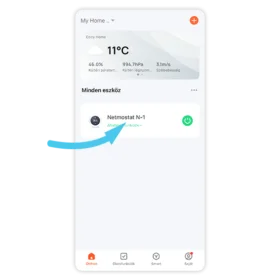 Netmostat N-1 WiFi csatlakozási útmutató