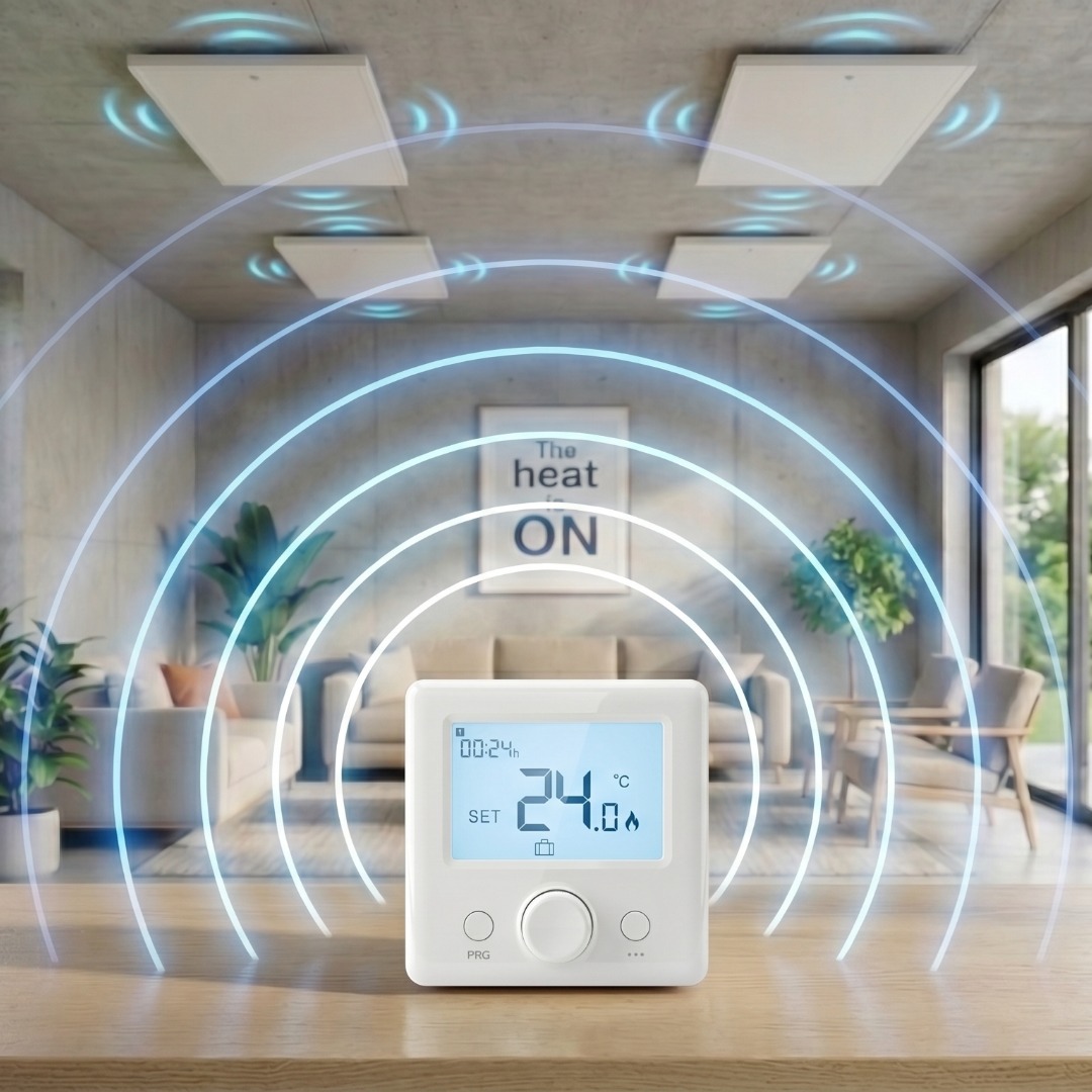 BVF 24-FP - RF termosztát infrapanel vezérléséhez bvf 24fp rf termoasztát infrapanelhez