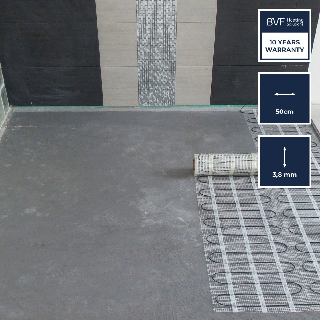 BVF H-MAT elektromos fűtőszőnyeg BVF H-MAT underfloor heating mat