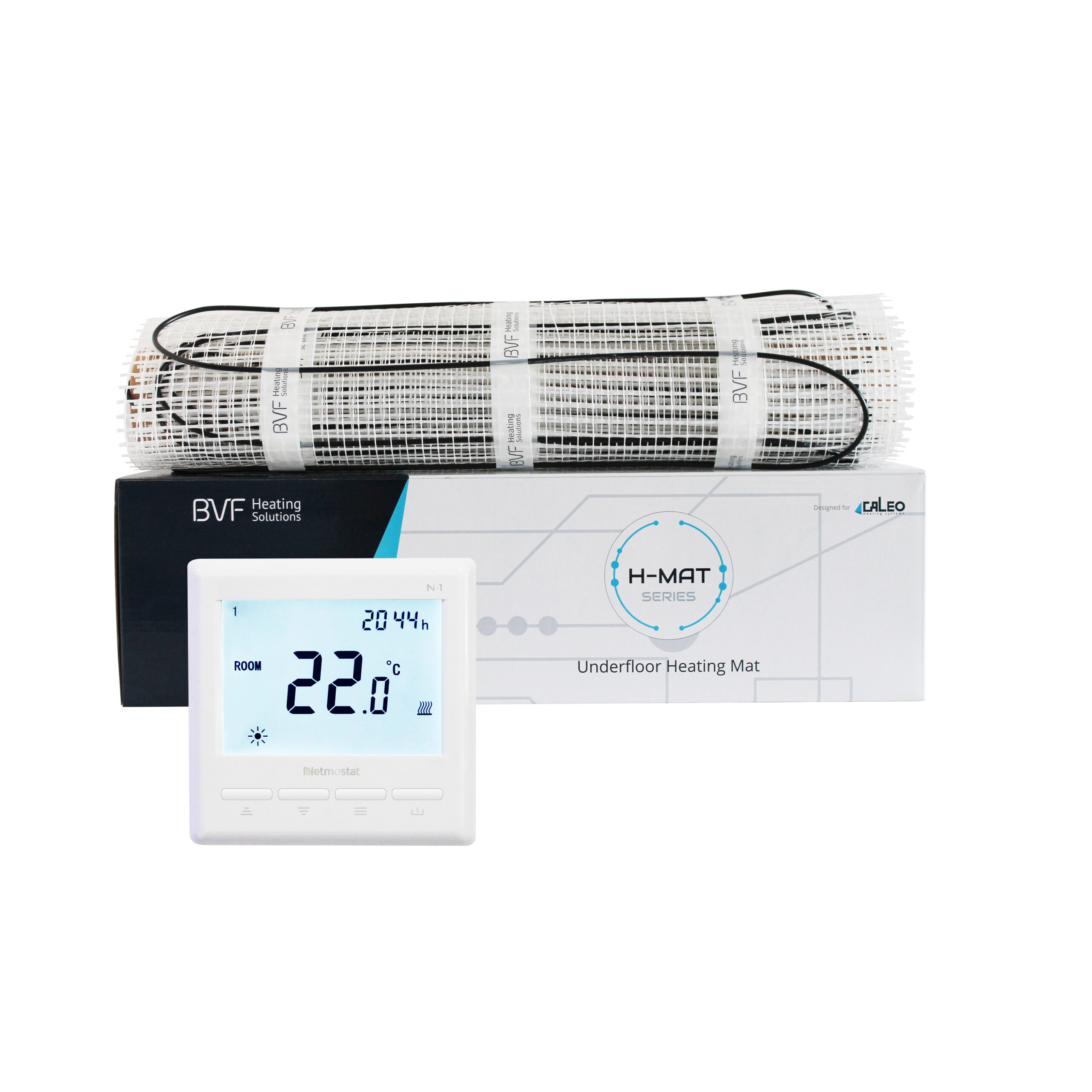 BVF H-MAT elektromos fűtőszőnyeg és Netmostat N-1 WiFi termosztát csomag BVF H-MAT elektromos fűtőszőnyeg és Netmostat N-1 WiFi termosztát csomag